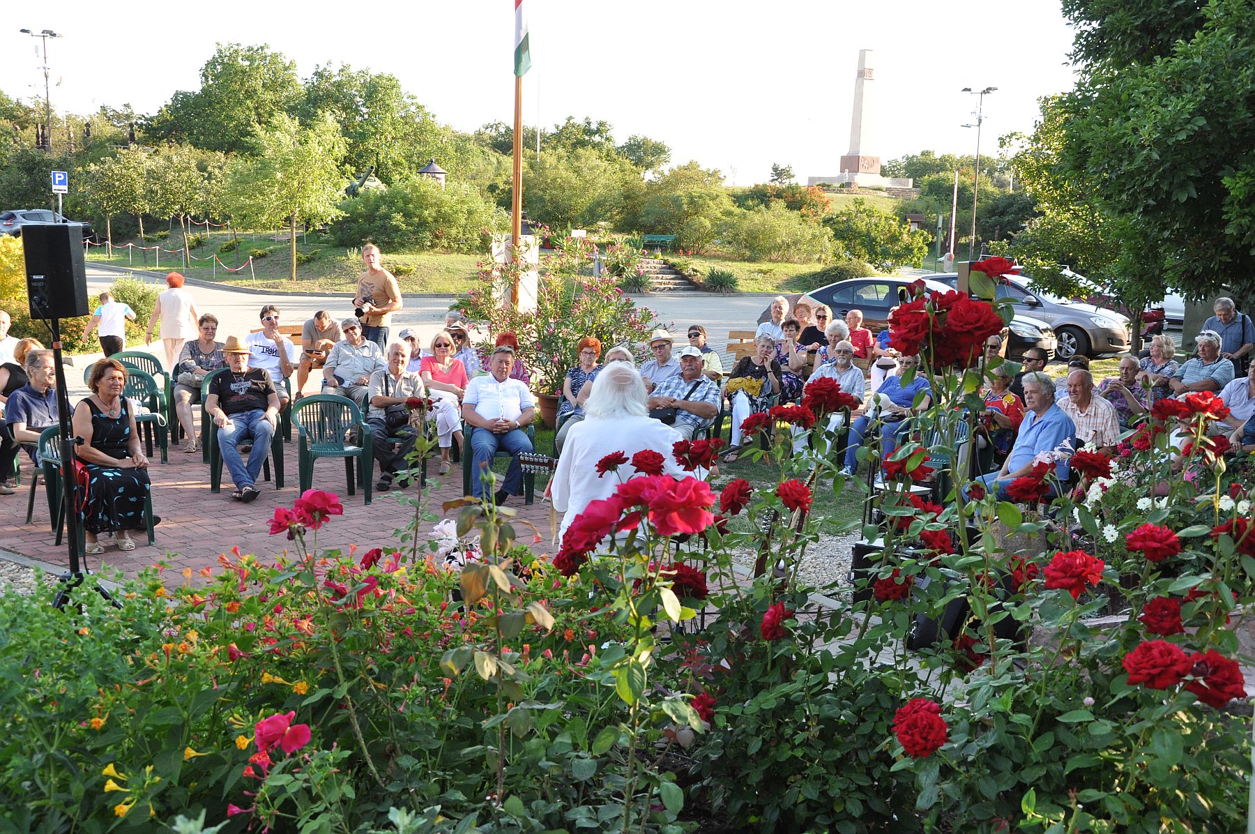 Tolcsvay Béla koncertje a Katonai Emlékpark Nemzeti Emlékhelyen
